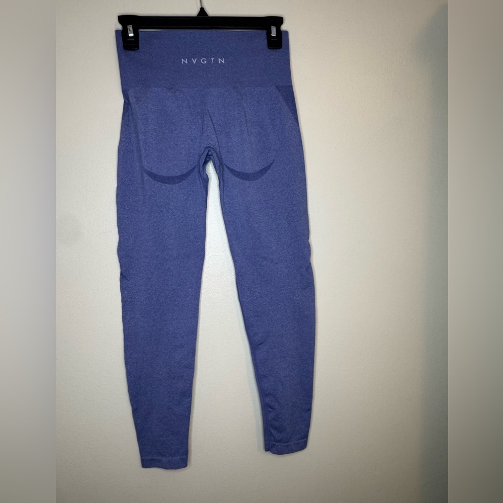 NVGTN Purple Seamless High Waist Leggings Medium - Picture 4 of 4